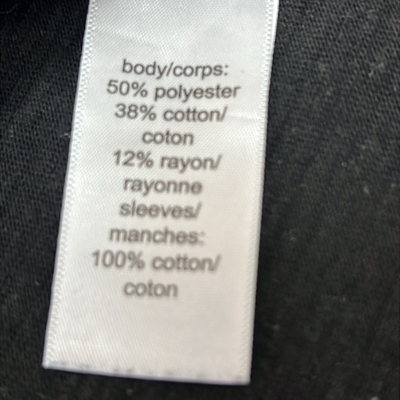 Maurice’s Tie Front Crop Top Sz XL Black Eyelet/Lacey Flutter Sleeve Boho Gypsy - Picture 8 of 11